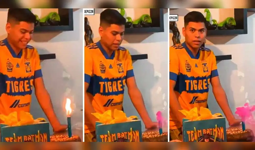 Joven se muestra consternado al enterarse que será papá. Foto: composición LR/ Twitter / @EsdeProfugos Joven se muestra consternado al enterarse que será papá. Foto: composición LR/ Twitter / @EsdeProfugos