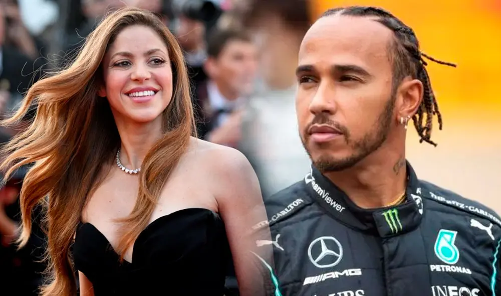 Shakira estaría fijándose en el famoso piloto Lewis Hamilton, muchos años menor que ella. Foto: composición/LR/Billboard/difusión