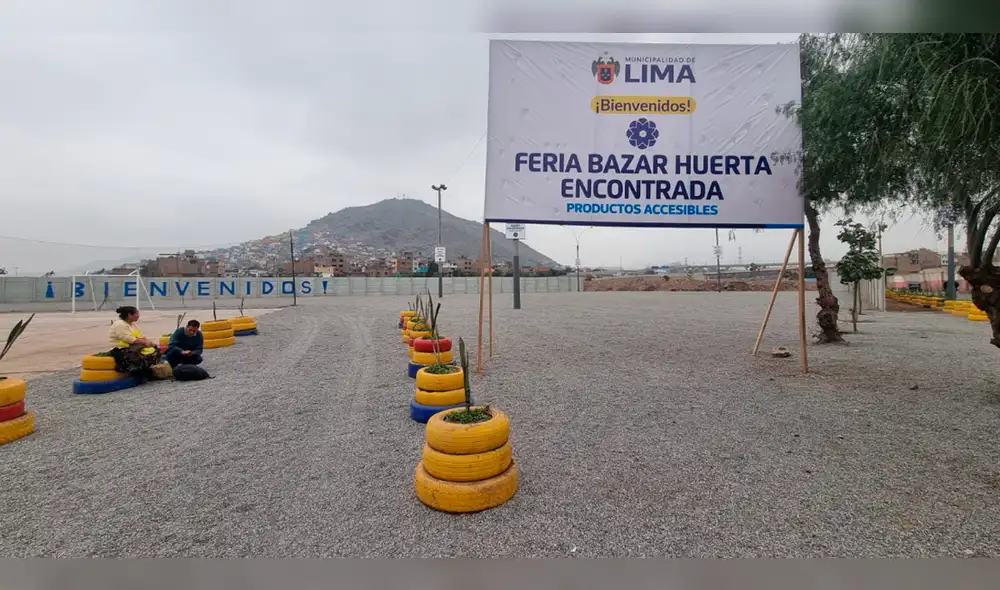 Los vendedores de Huerta Encontrada se mostraron preocupados por la inseguridad de la zona y la falta de clientes debido a la poca accesibilidad. Foto: Rosario Rojas - La República