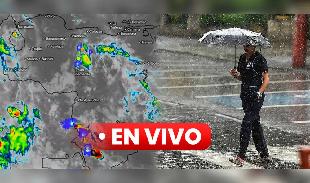 Onda Tropical en Venezuela HOY: revisa el más reciente pronóstico del Inameh. Foto: composición LR/ Inameh/ El Nacional Onda Tropical en Venezuela HOY: revisa el más reciente pronóstico del Inameh. Foto: composición LR/ Inameh/ El Nacional