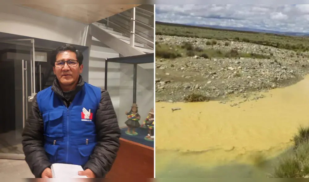 Contaminación en las cuencas que desembocan al lago Titicaca. Foto: composición LR/La República