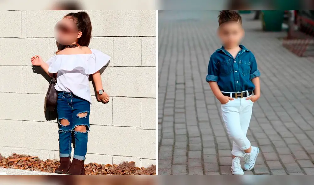 Tendencia de vestir a niños como adultos. Foto: composición LR/Alibaba/estilosdf Tendencia de vestir a niños como adultos. Foto: composición LR/Alibaba/estilosdf