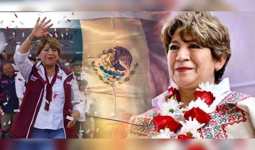 Delfina Gómez triunfó en las elecciones de EDOMEX y se convirtió en la primera gobernadora. Foto: Morena / Composición LR