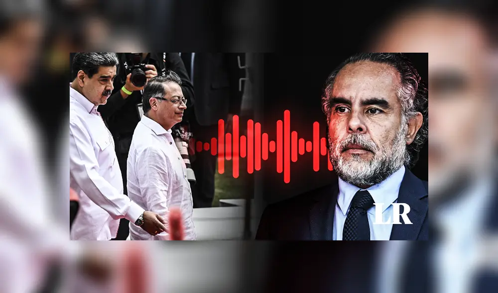 Filtran audios del exembajador de Colombia en Caracas, Armando Benedetti, que representan un escándalo para el Gobierno de Gustavo Petro. Foto: composición LR/AFP Filtran audios del exembajador de Colombia en Caracas, Armando Benedetti, que representan un escándalo para el Gobierno de Gustavo Petro. Foto: composición LR/AFP
