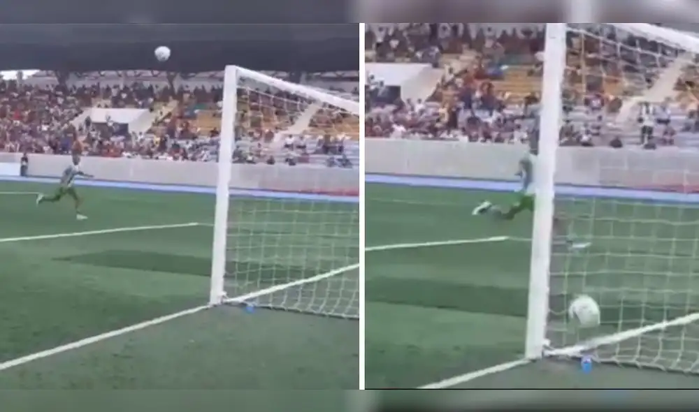 El polémico gol significó la derrota del Submarino Amarillo. Foto: composición LR/captura de Deportivo Coopsol -  Video: Deportivo Coopsol