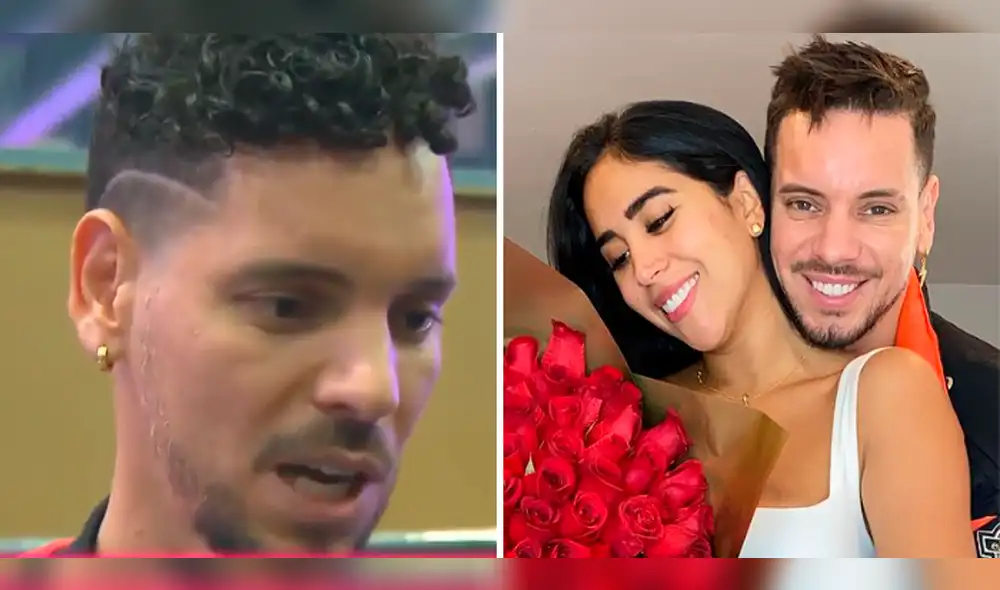 Anthony Aranda se pronuncia sobre el tema de la infidelidad. Foto: composición LR/captura de América TV/Instagram/Melissa Paredes - Video: América TV