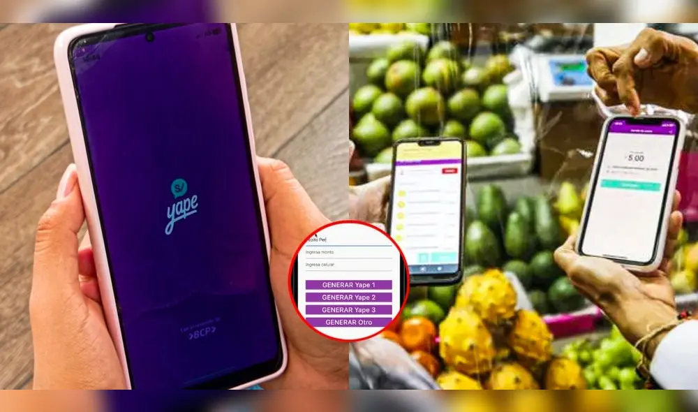 Las estafas mediante la billetera digital Yape son cada vez más frecuentes. Foto: composición LR/La República