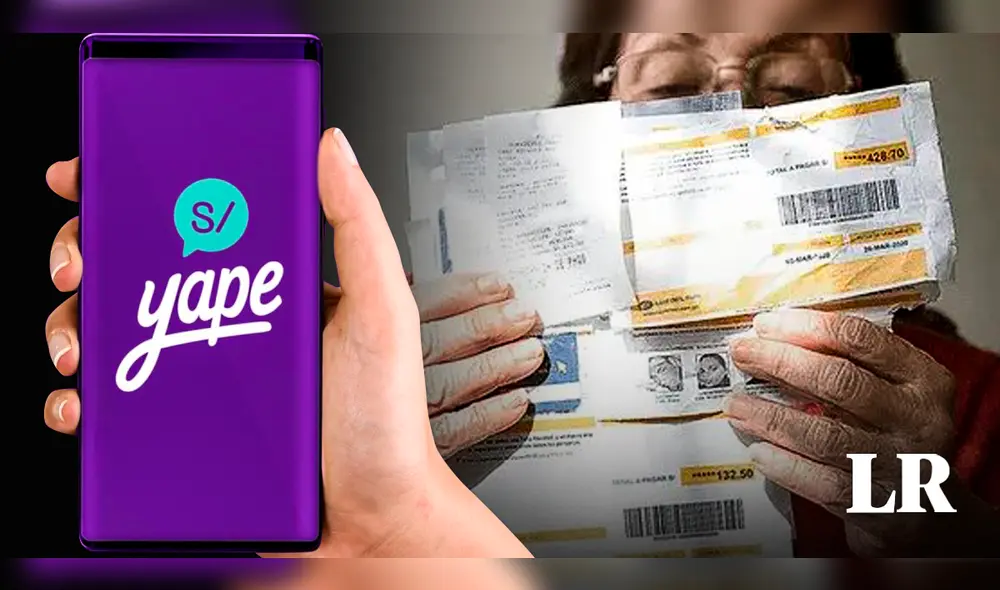 Puedes pagar tus servivios desde la comodidad de tu hogar. Foto: composición de Fabrizio Oviedo/La República/Yape