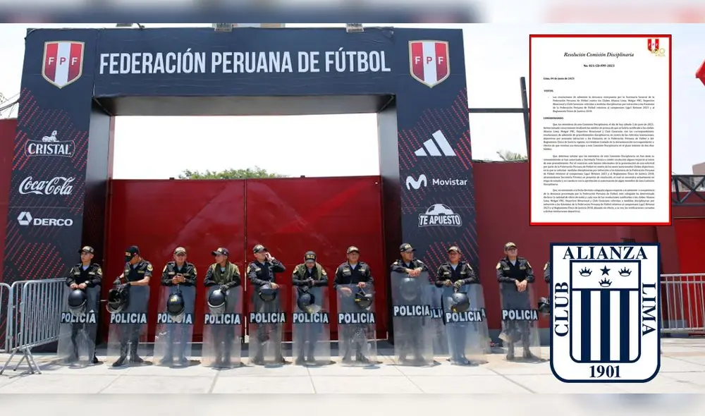La Comisión Disciplinaria envió un comunicado a Alianza, Binacional, Cienciano y Melgar. Foto: composición/La República