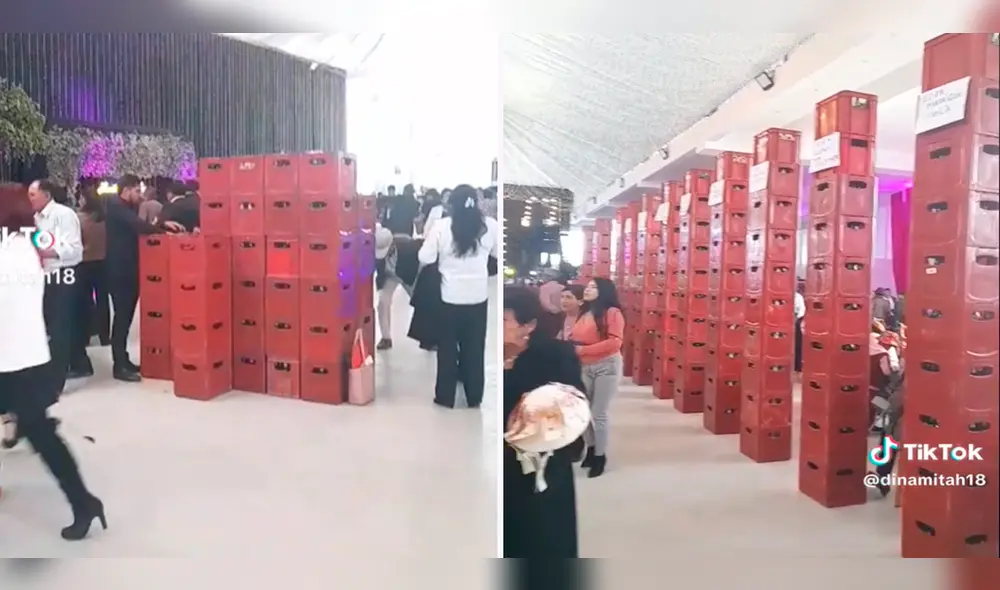 Los usuarios quedaron sorprendidos al ver la gran cantidad de cerveza con la que celebrarían la boda. Foto: composición LR/TikTok/@Dinamitah18 Los usuarios quedaron sorprendidos al ver la gran cantidad de cerveza con la que celebrarían la boda. Foto: composición LR/TikTok/@Dinamitah18