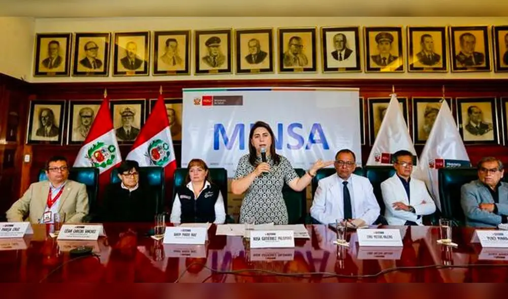 Grupo de expertos contra el dengue del Ministerio de Salud. Foto: Gobierno del Perú