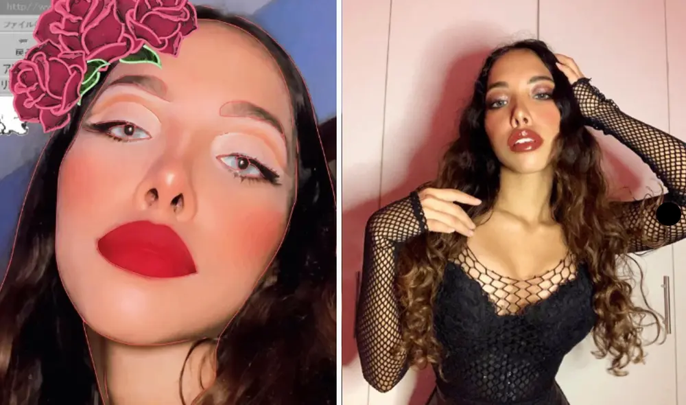 Sofía LaSanta es una cantante urbana que busca destacar en el género urbano. Foto: composición LR/IG de Sofía LaSanta