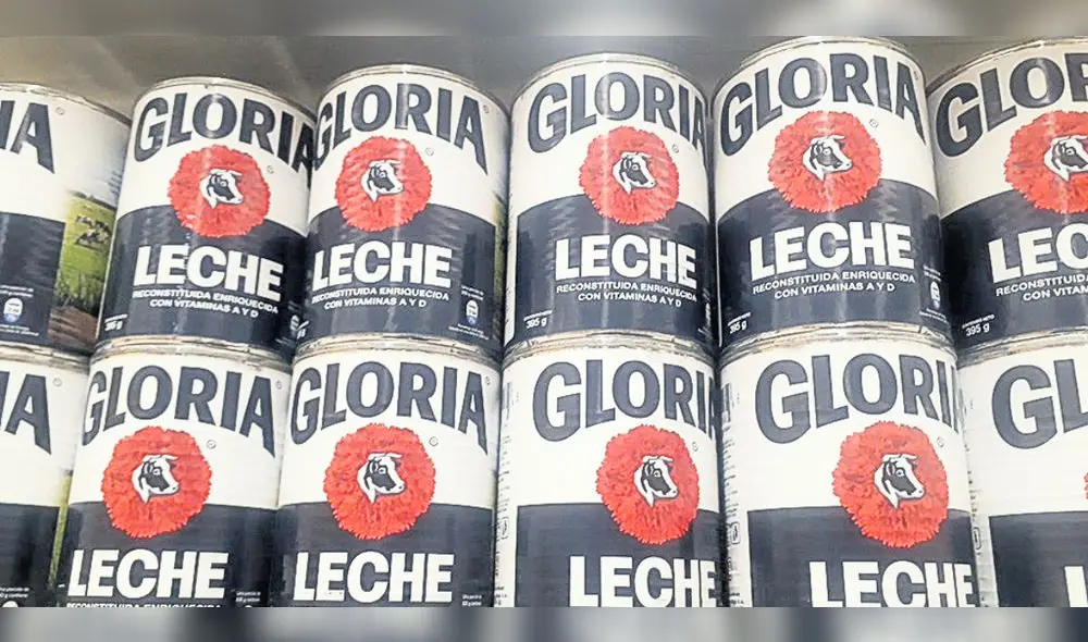 Oferta. El tarro azul de Gloria deberá seguir llamándose leche reconstituida, que es la nueva etiqueta que lanzó la empresa. Foto: difusión