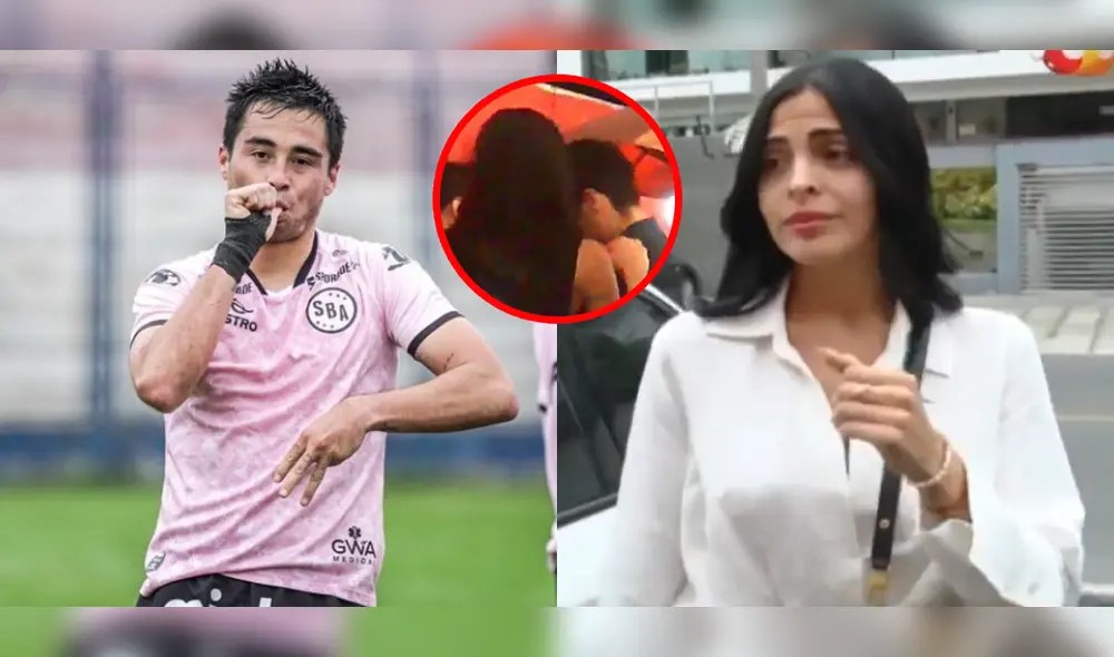 La exparticipante del Miss Perú 2024 se pronunció brevemente tras el ampay con el 'Gato' Cuba. Foto: Composición LR / Instagram / Rodrigo Cuba / Captura ATV