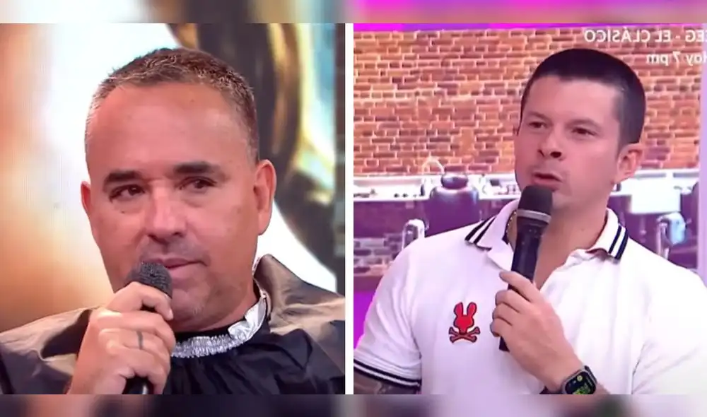 Roberto Martínez recordó cómo ayudó a Mario Hart dar su salto a la pantalla. Foto: composición LR/ Capturas de América TV