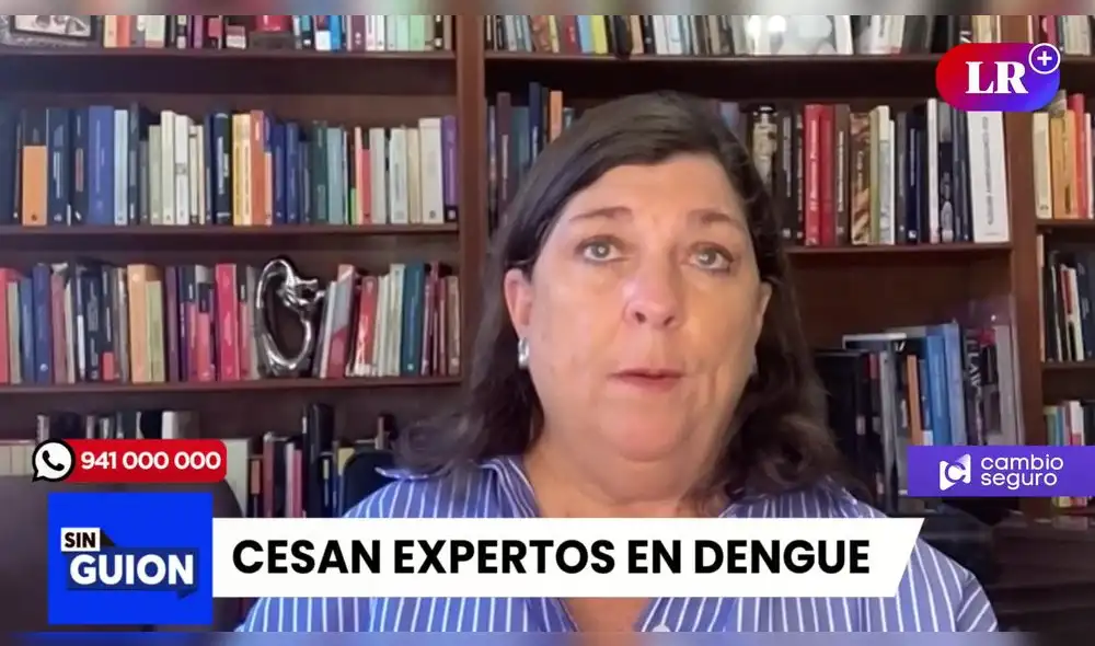 Rosa María Palacios habla de la posibilidad de que se dé el fenómeno El Niño. Foto y Video: "Sin guion"/LR+ Rosa María Palacios habla de la posibilidad de que se dé el fenómeno El Niño. Foto y Video: "Sin guion"/LR+