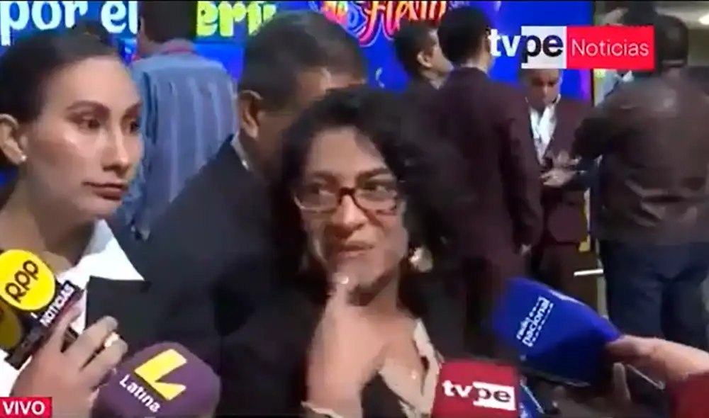 Leslie Urteaga también fue cuestionada por nombrar jefa de prensa de Dina Boluarte como presidenta de IRTP. Foto: captura/TV Perú Leslie Urteaga también fue cuestionada por nombrar jefa de prensa de Dina Boluarte como presidenta de IRTP. Foto: captura/TV Perú