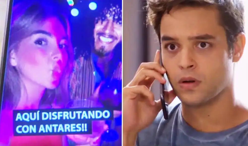 Cristóbal recibió terrible llamada de Laia en "Al fondo hay sitio". Foto: composición LR/ América TV