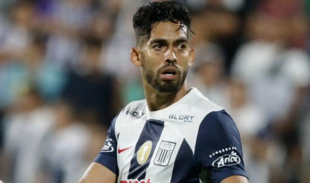 Andrade se lesionó días antes del duelo ante Libertad en Lima por la Copa Libertadores. Foto: La República/Luis Jimenéz