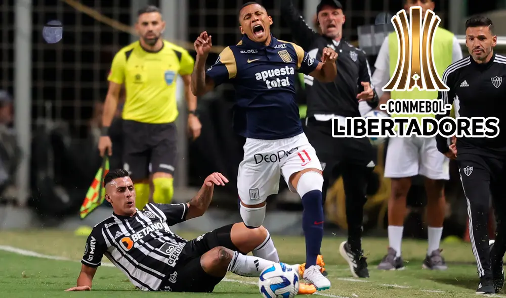 Alianza Lima perdió 2-0 contra Atlético Mineiro en el partido de ida. Foto: composición de LR/EFE
