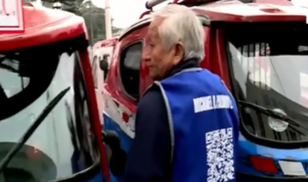 Los conductores cuentan con este dispositivo en su vehículo y en el chaleco. Foto: captura "América Noticias"