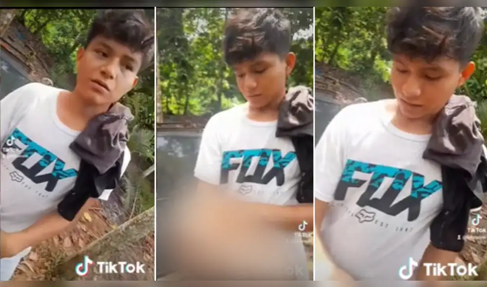 Piden apoyo para joven pucallpino. Foto: composición LR/captura de TikTok/@ElChicoDeLasNoticias