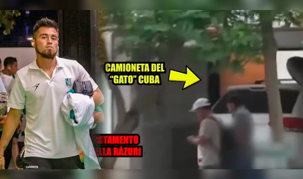 Rodrigo Cuba y Gianella Rázuri protagonizaron un ampay en una fiesta en Barranco. Foto: composición LR/Instagram/Rodrigo Cuba/captura de Willax TV