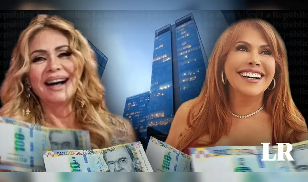 Gisela Valcárcel y Magaly Medina son conocidas como las comadres de la televisión. Foto: composición de Fabrizio Oviedo/La República/Instagram