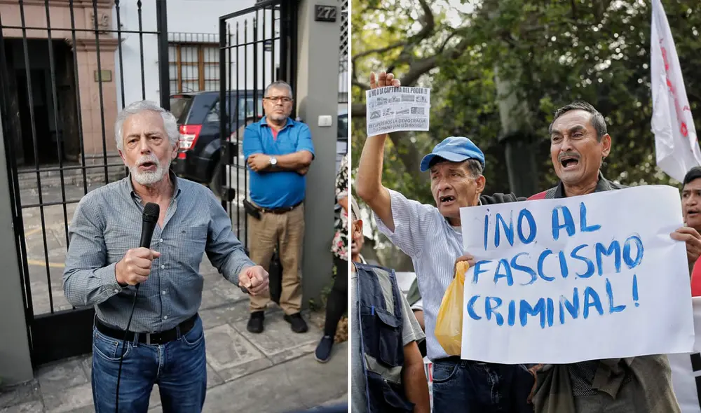Gorriti aseguró que las armas y herramientas principales de los grupos extremistas como La Resistencia son “la violencia y la mentira”. Foto: composición LR/Antonio Melgarejo/LR Gorriti aseguró que las armas y herramientas principales de los grupos extremistas como La Resistencia son “la violencia y la mentira”. Foto: composición LR/Antonio Melgarejo/LR