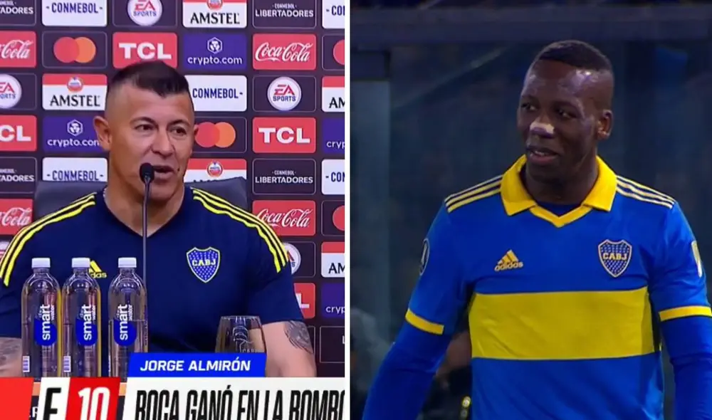 El entrernador tuvo unas palabras para Luis Advíncula tras el final de choque. Foto: composición LR/captura de ESPN