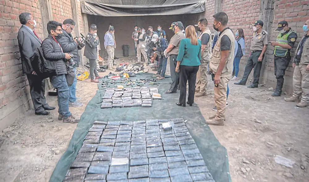 La policía le sigue los pasos a las bandas criminales que se dedican a la venta de drogas. Fuente: difusión