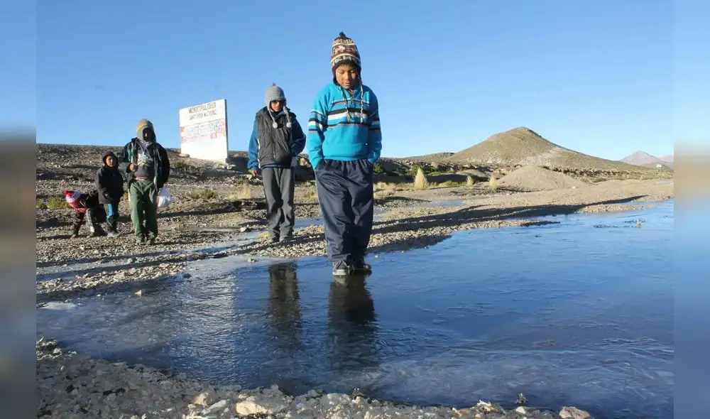 Frío agresivo. Senamhi prevé que en zonas por encima de los cuatro mil metros de altura, las temperaturas caerán bajo cero. Foto: La República