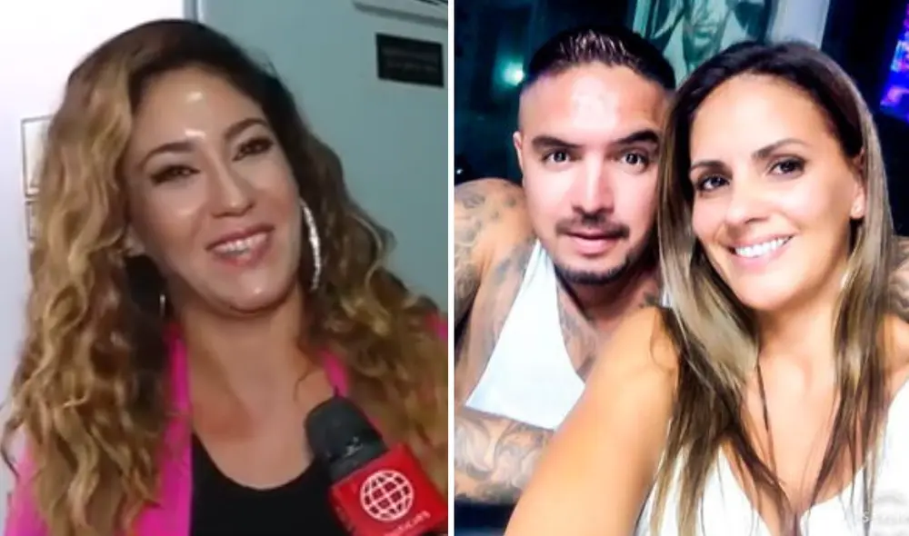 Tilsa Lozano reaccionó al tema del 'Loco' Vargas con tranquilidad. Foto: composición LR/captura de América TV/Instagram