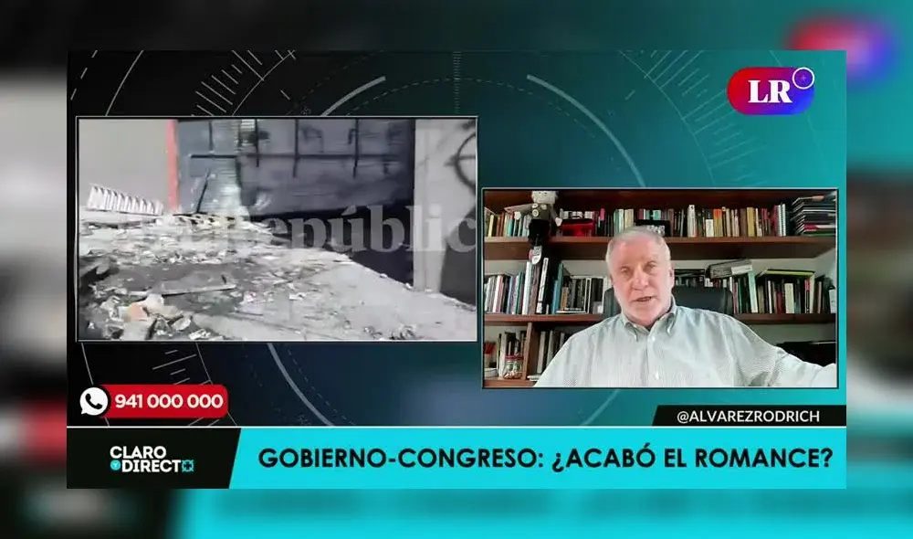 Augusto Álvarez Rodrich comenta sobre la postura de Boluarte ante la Fiscalía. Foto/Video: LR+ Augusto Álvarez Rodrich comenta sobre la postura de Boluarte ante la Fiscalía. Foto/Video: LR+