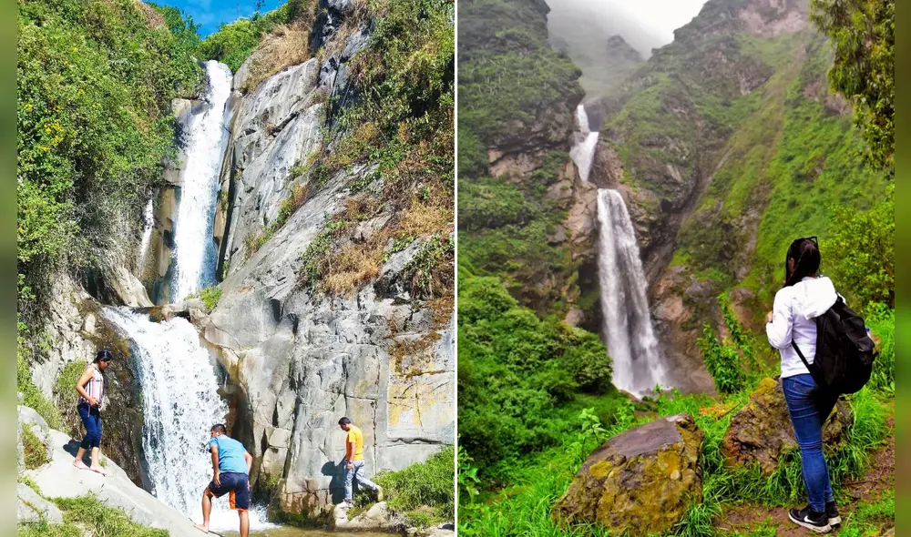 Conoce cómo llegar a Matucana y visitar la catarata de Antankallo y Challape con un bajo presupuesto. Foto: composición LR/Red Bus/Mochilea Perú Travel