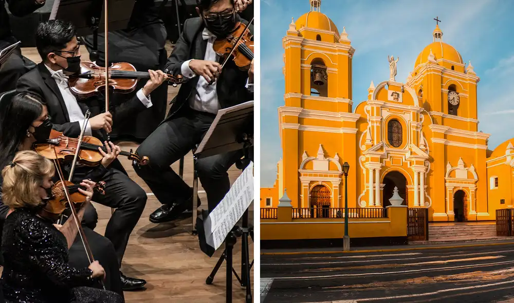 El himno será interpretado por una orquesta perteneciente a la región. Foto: composición LR/Elencos Nacionales del Perú/Perú Travel