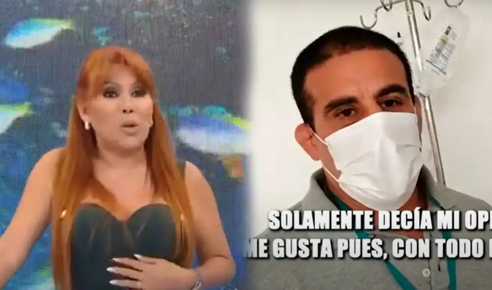 'Zopilote' reapareció en TV y sostiene que todavía le gusta Magaly. Foto: composición LR/ Capturas de ATV - Video: ATV