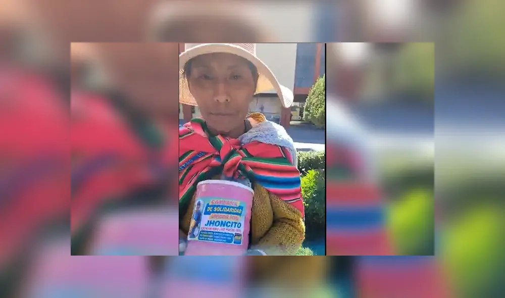 Madre pide apoyo para su hijo. Foto: Captura de video Noticia sin filtro Puno