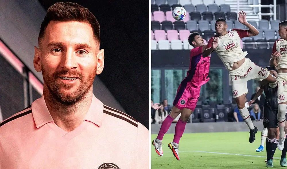 Lionel Messi será la estrella del Inter Miami, club que hace no mucho se midió contra Universitario en duelo de práctica. Foto: composición de Fabrizio Romano/La República/Twitter/AFP