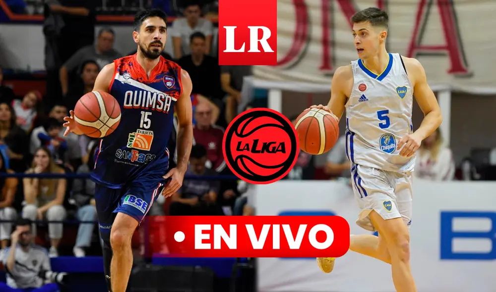 Quimsa vs. Boca se enfrentan en el Estadio Ciudad de Santiago del Estero por el juego 2. Foto: composición LR / basquetbocajrs / aaquimsa / Instagram