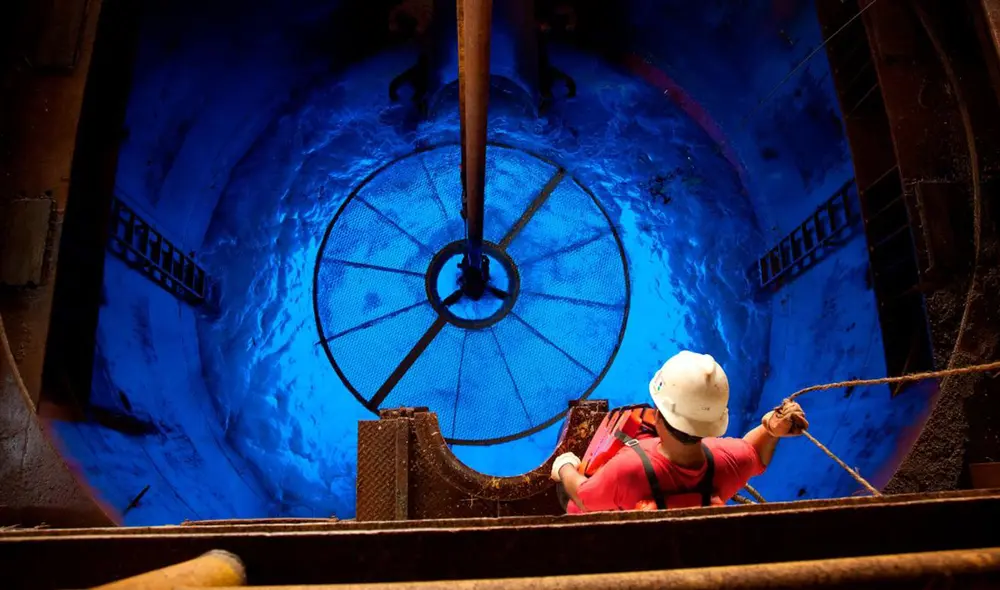 Científicos perforaron el lecho marino del océano Atlántico y encontraron rocas a 1 km de profundidad. Foto: Tim Fulton/IODP/JRSO
