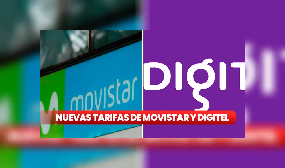 Movistar y Digitel aumentaron las tarifas de sus servicios. Foto: composición LR/Movistar/Digitel Movistar y Digitel aumentaron las tarifas de sus servicios. Foto: composición LR/Movistar/Digitel