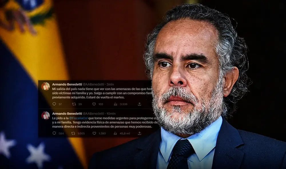 Armando Benedetti se encuentra en el centro de la política colombiana tras amenazas con revelar los secretos de Gustavo Petro. Foto: composición LR/AFP Armando Benedetti se encuentra en el centro de la política colombiana tras amenazas con revelar los secretos de Gustavo Petro. Foto: composición LR/AFP