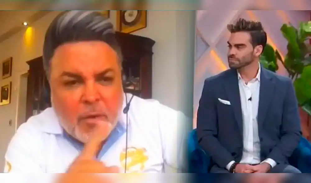 Andrés Hurtado y Frederik Oldenburg tuvieron un cruce de palabras en la emisión del programa "Hoy día". Foto: Composición LR / Captura Telemundo Andrés Hurtado y Frederik Oldenburg tuvieron un cruce de palabras en la emisión del programa "Hoy día". Foto: Composición LR / Captura Telemundo