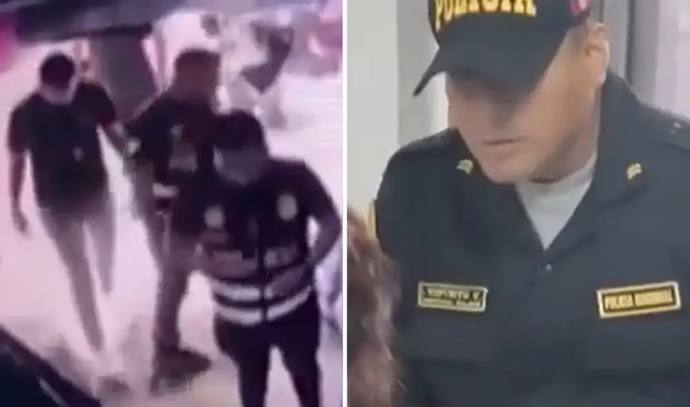 El Poder Judicial dictó prisión preventiva de 9 meses contra los 5 efectivos. Foto: composición LR/captura de América TV