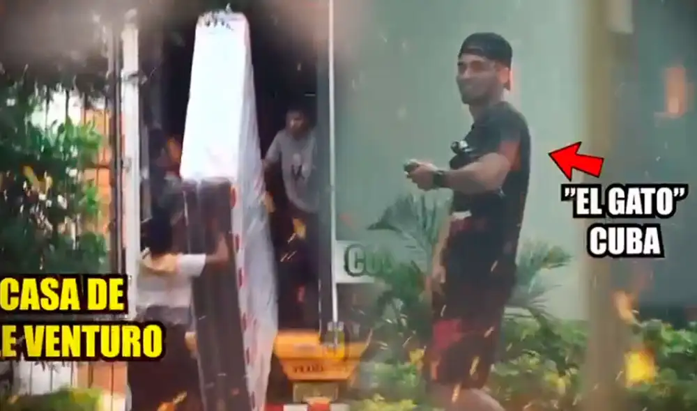 ¿Rodrigo Cuba le llevó colchón y tarima a Ale Venturo? Foto: captura/Willax