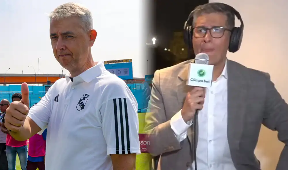 Erick Osores volvió a hablar de Tiago Nunes, pero esta vez fueron elogios. Foto: composición LR