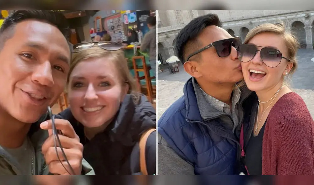 La pareja reveló su historia de amor. Foto: composición LR/ captura Brando Sucari-Facebook