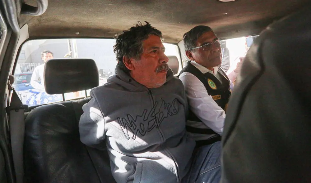 El dirigente Jesús Cornejo fue trasladado al penal de Socabaya. Foto: Fotos: Rodrigo Talavera / La República