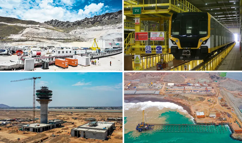 Megaobras peruanas buscarían impulsar la economía. Foto: composición LR/Andina